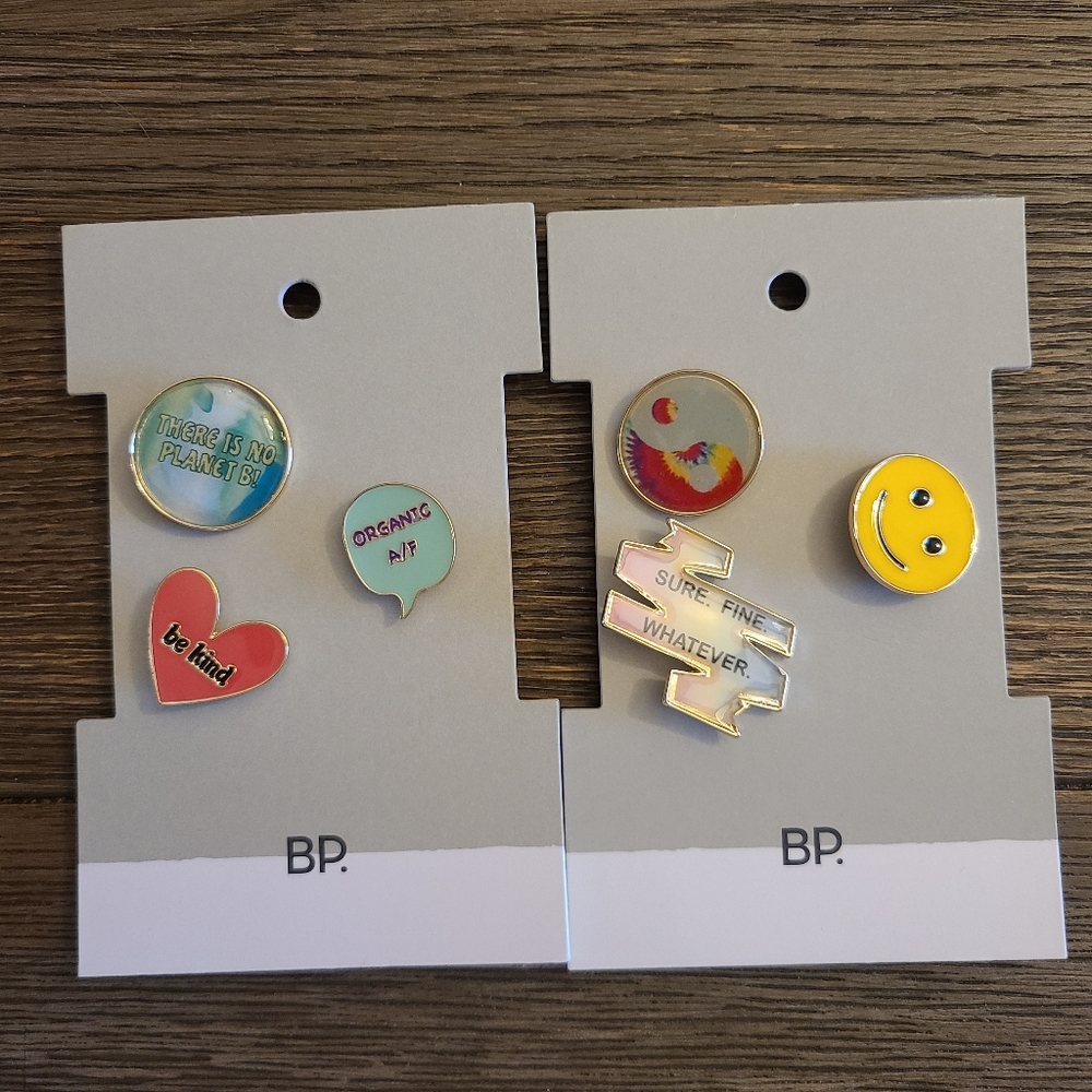 NEW Nordstrom BP. 6 Enamel Pins